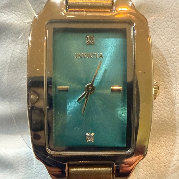 Invicta Accessories - #62 Invicta Wildflower Womens Watch, blue/gold, 22mm